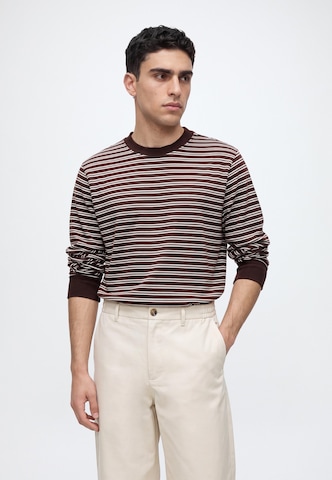 Abercrombie & Fitch Shirt in Bruin: voorkant