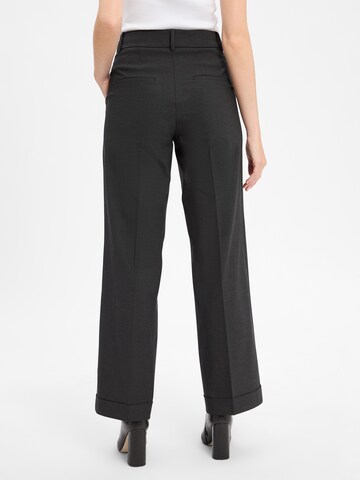 Regular Pantalon à pince ' Grace ' Cambio en gris