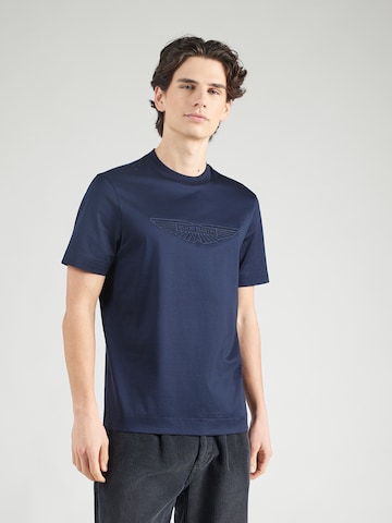 BOSS - Camiseta 'C-Thompson 243_AM' en azul: frente