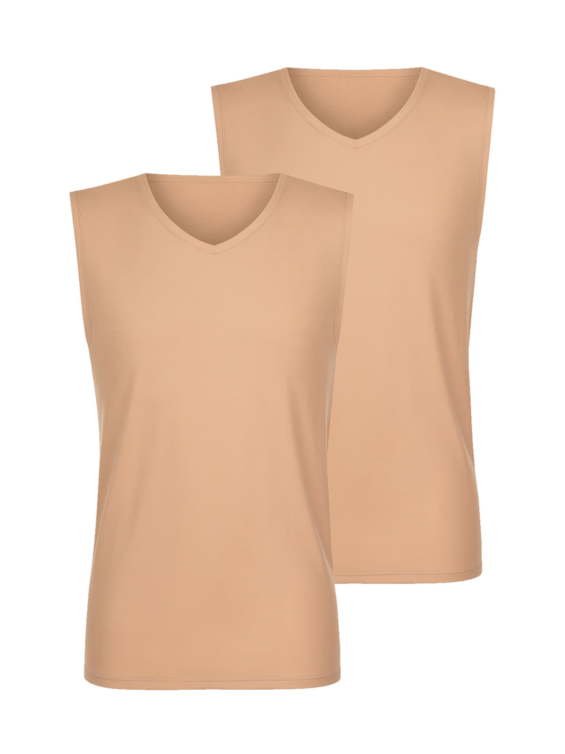 Lisca Undershirt 'Odysseus' in Beige: front