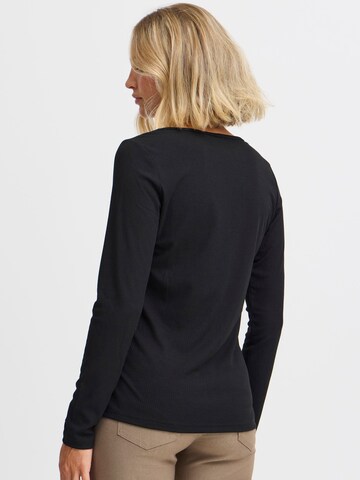 Fransa Top in Zwart
