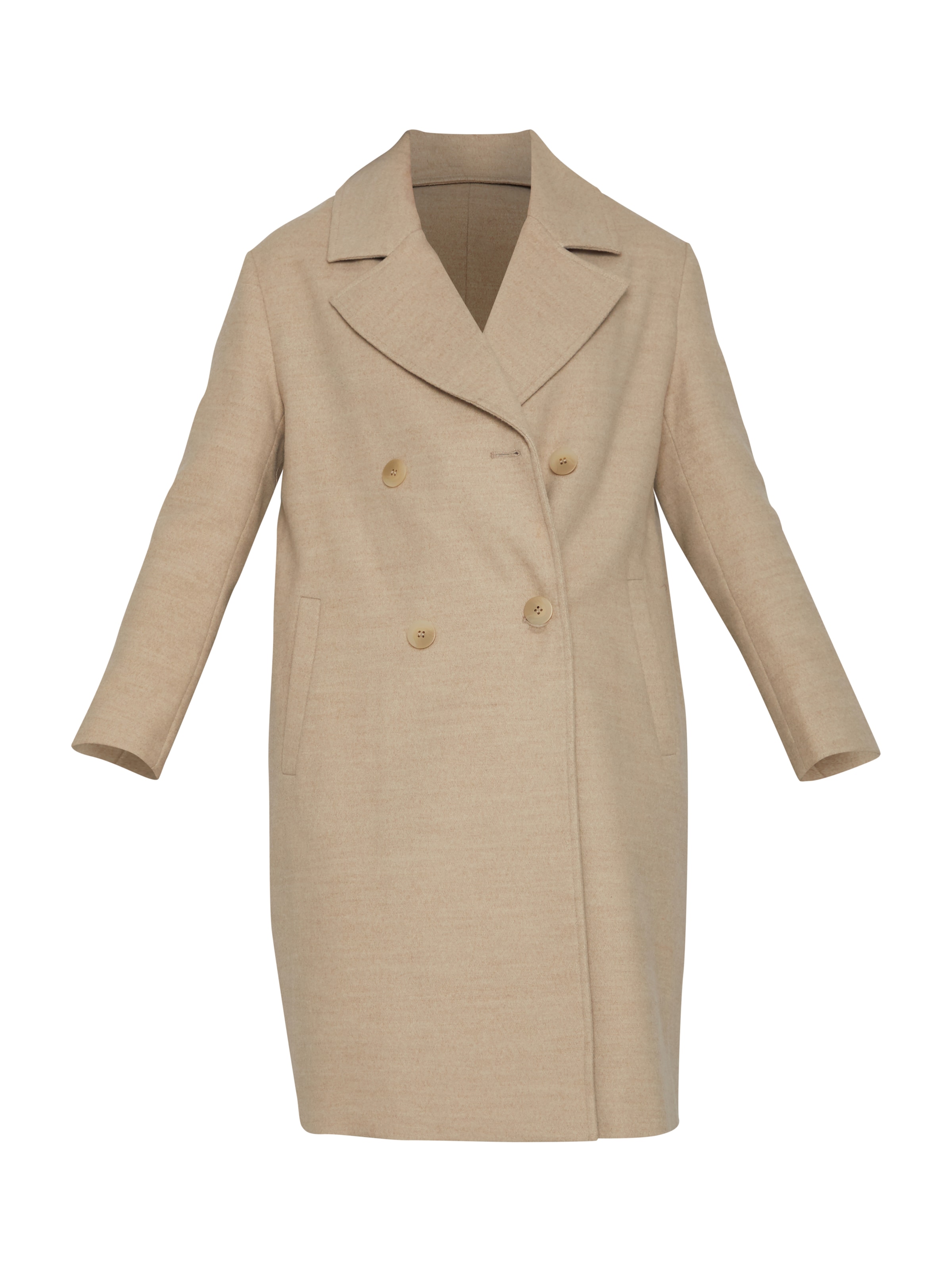 Chi Chi London Prechodný kabát - Béžová: predná strana