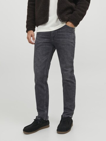 JACK & JONES - regular Vaquero 'Clark Evan' en negro: frente