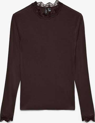 VERO MODA Футболка 'VMRosa' в Коричневый: спереди