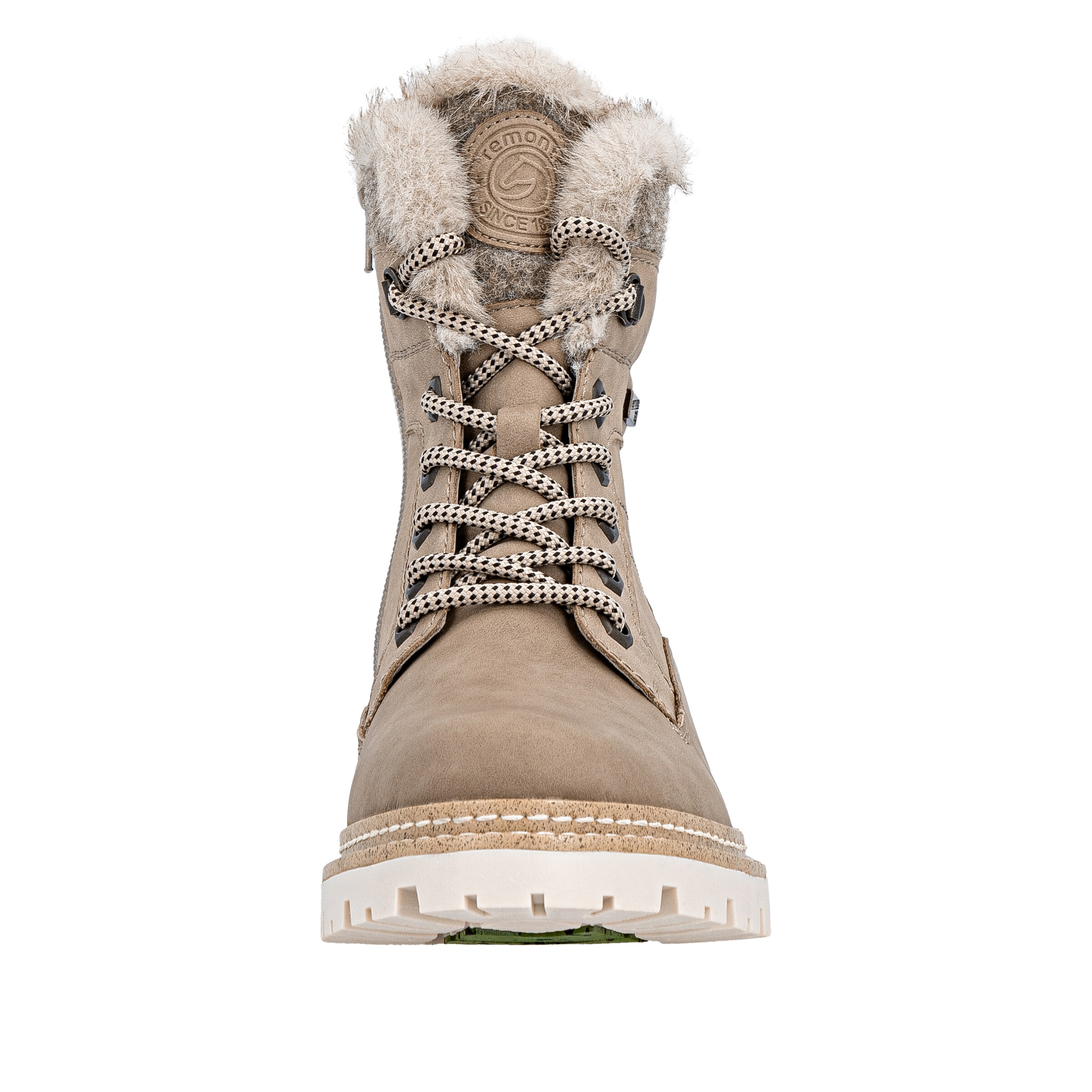 REMONTE Schnürstiefel 'D0B81' in Beige