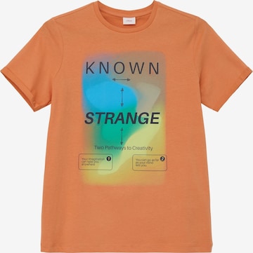 s.Oliver T-Shirt in Orange: predná strana