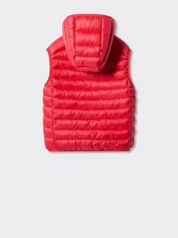 Gilet MANGO KIDS en rouge