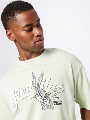 SCOTCH & SODA Μπλουζάκι 'Bugs Bunny' σε πράσινο