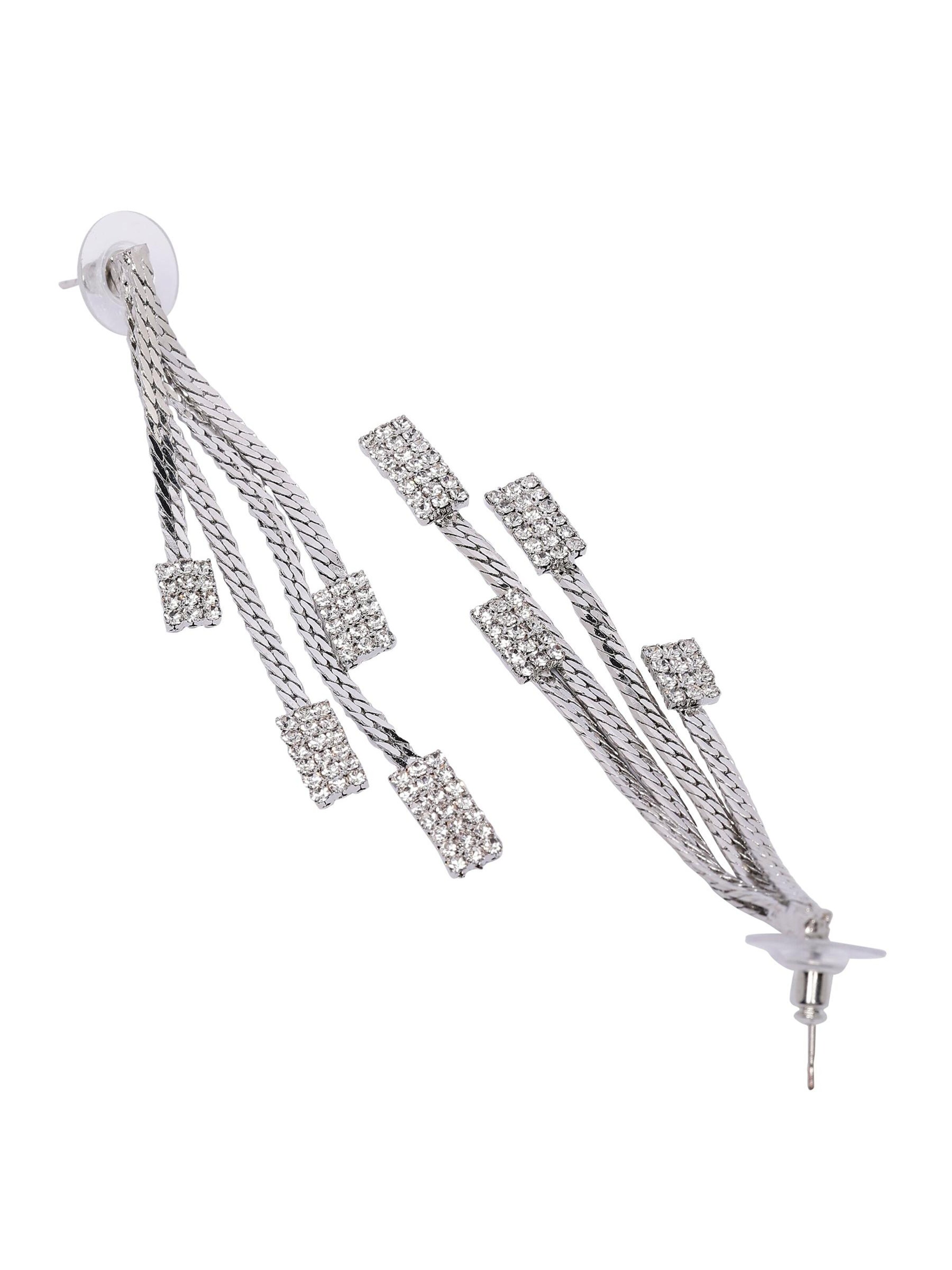 AVANT-GARDE PARIS - Pendientes 'Amelieette' en plata