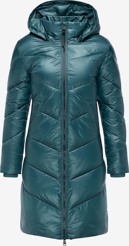 Ragwear Zimski plašč 'Rebelka Youmodo' | zelena barva: sprednja stran