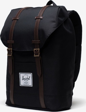 Herschel Rucksack 'Retreat' in Schwarz