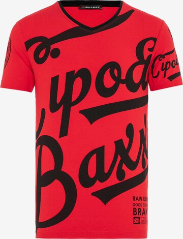 CIPO & BAXX Shirt 'CT635' in Gemengde kleuren: voorkant