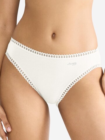SLOGGI Panty 'GO Crush' in White: front