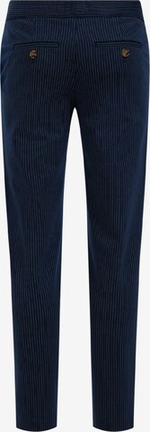 Coupe slim Pantalon WE Fashion en bleu