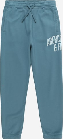 Abercrombie & Fitch Püksid, värv sinine: eest vaates