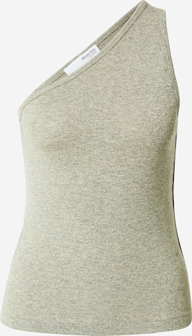 SELECTED Top 'SLFAYA' - Béžová: predná strana