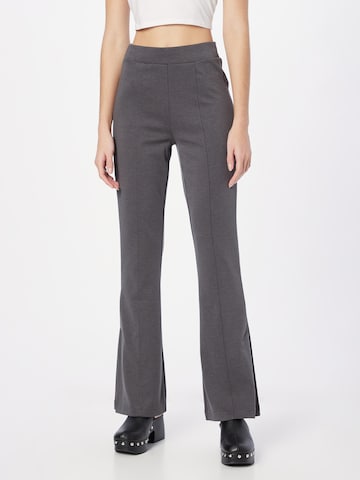 évasé Pantalon GAP en gris : devant