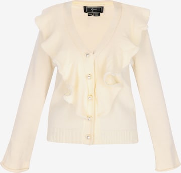 Cardigan faina en blanc : devant