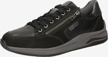 SIOUX Sneakers laag in Zwart: voorkant