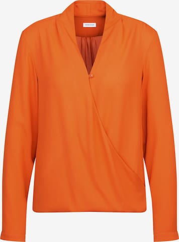 SEIDENSTICKER Blouse 'Schwarze Rose' in Oranje: voorkant