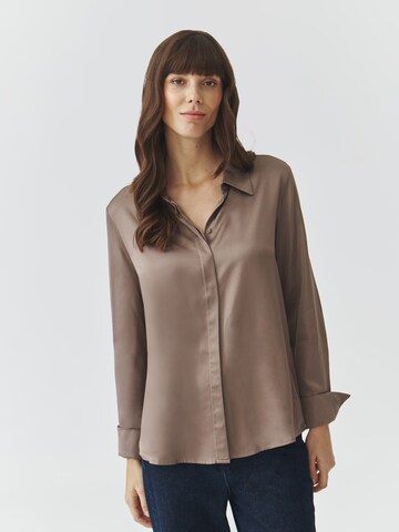 Camicia da donna 'NIKALI 3' di TATUUM in beige: frontale