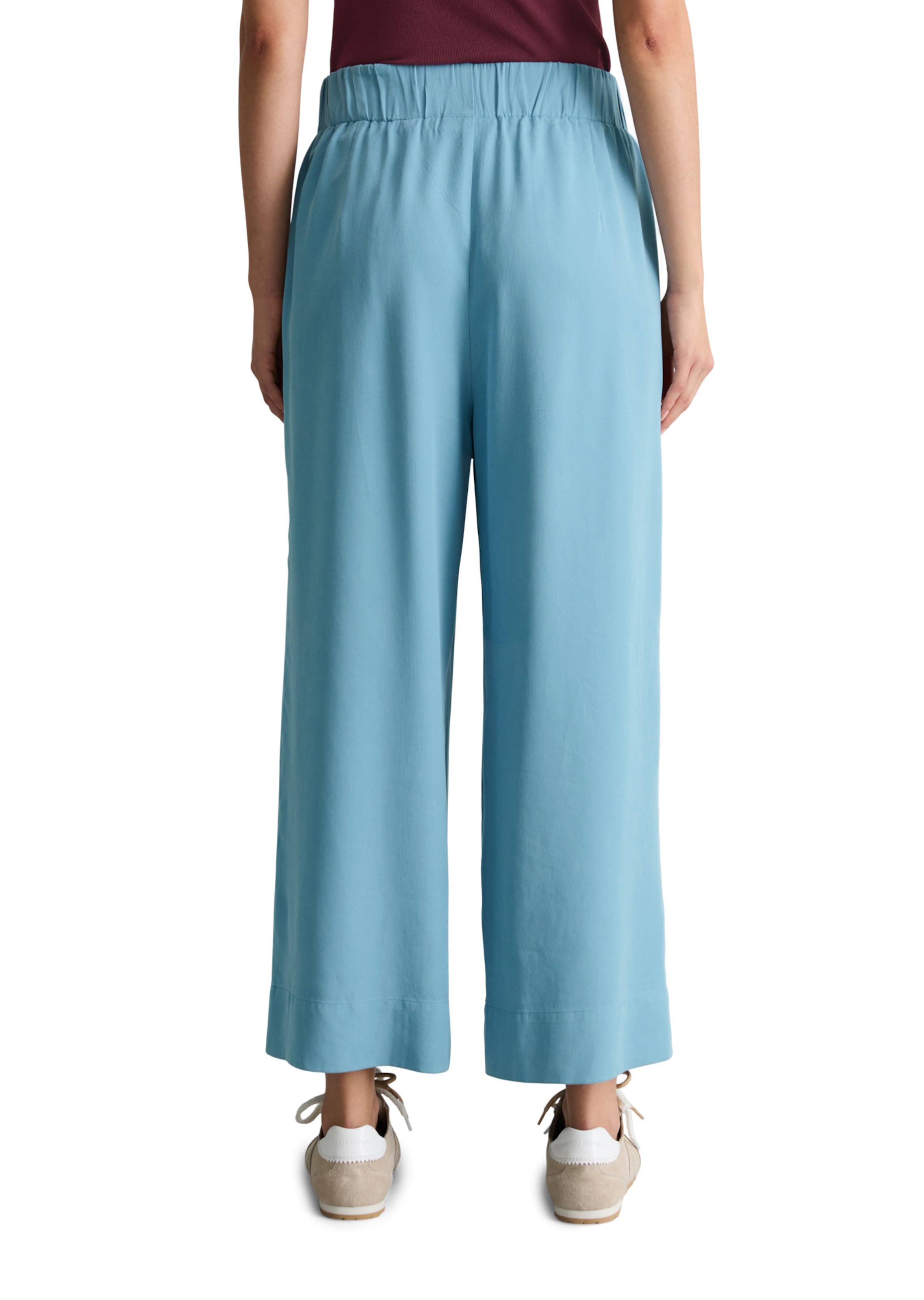 Marc O'Polo DENIM Wide Leg Hose in Blau