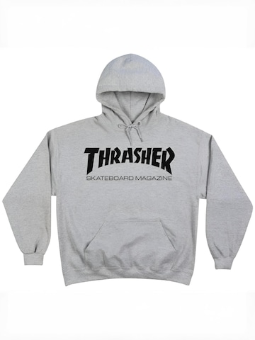 THRASHER Sweatshirt 'SKATE MAG' in Grau: Vorderseite