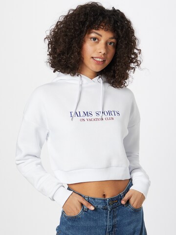 On Vacation Club Sweatshirt in White: front