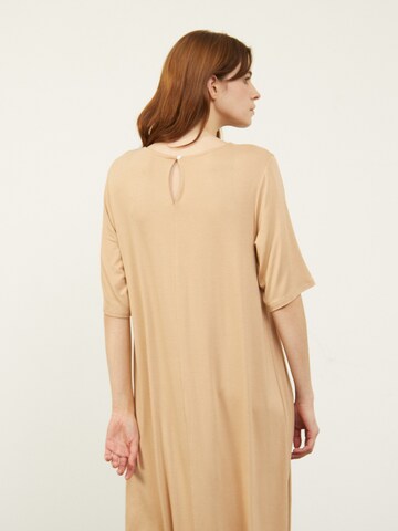 Robe 'Cenni' Aligne en beige