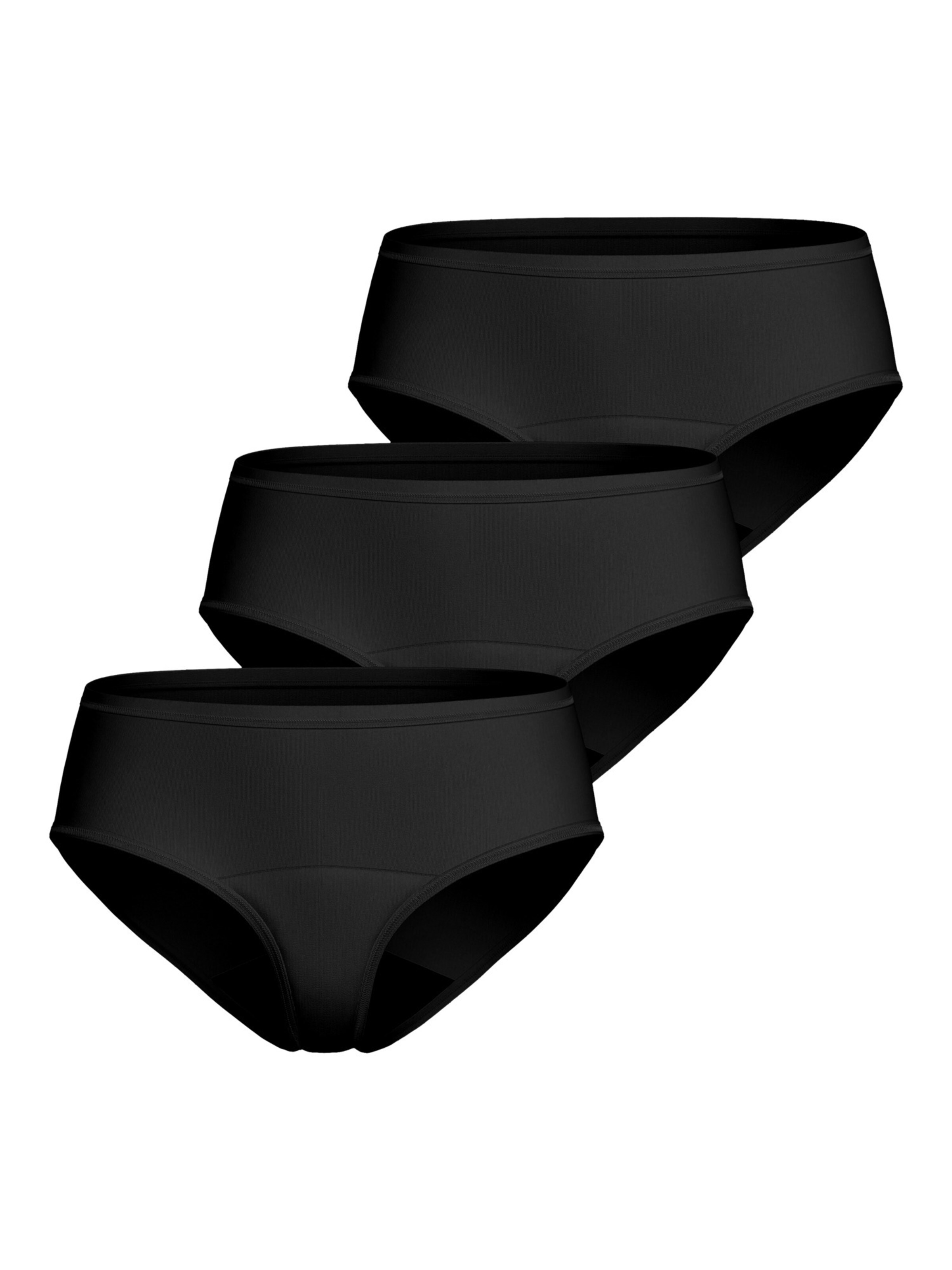 IMPETUS Panty in Black: front