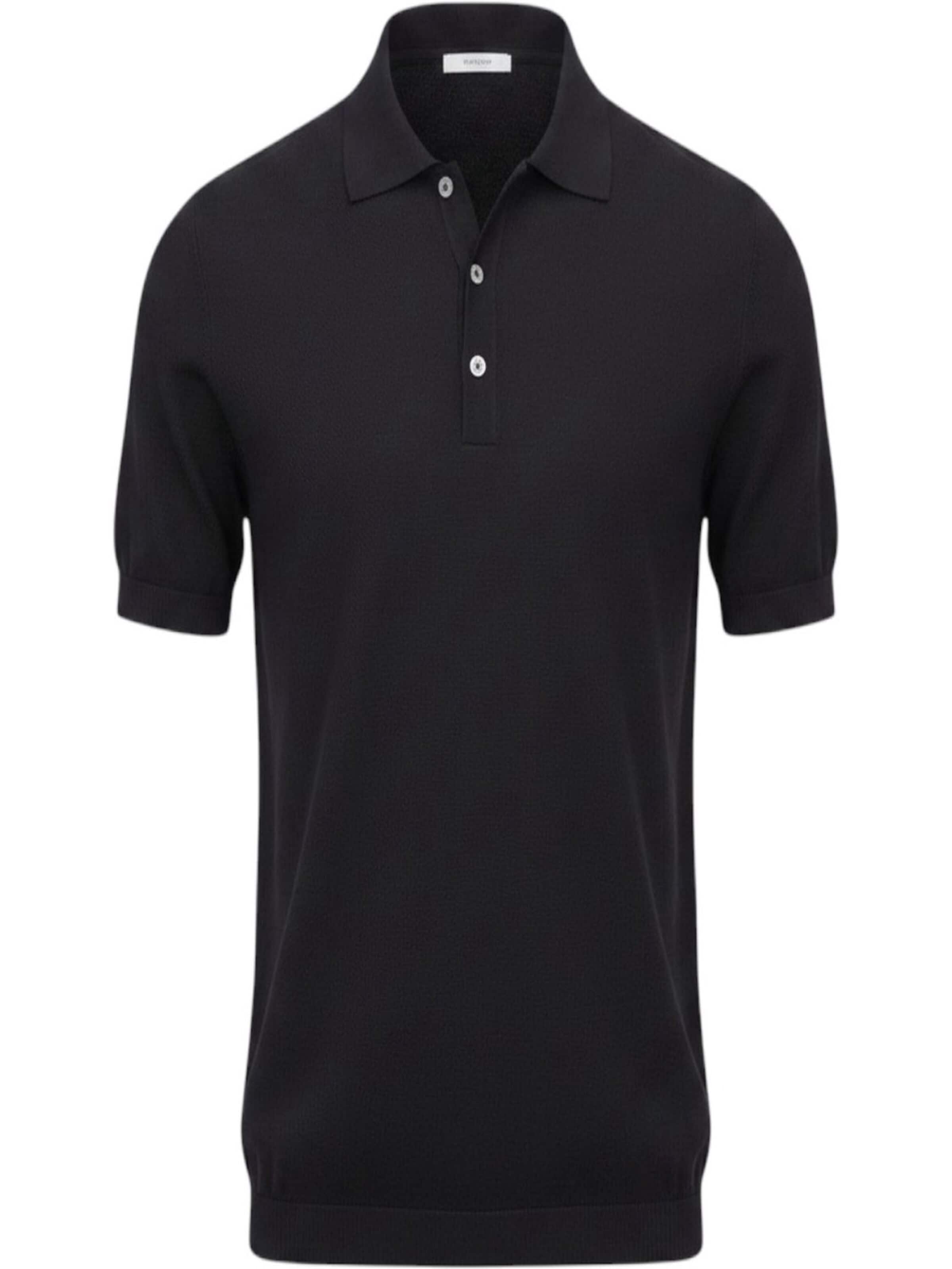 Ramsey Shirt in Zwart: voorkant