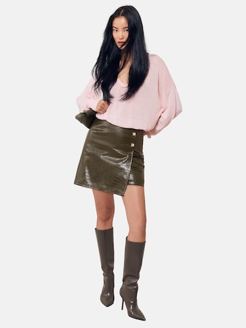 Lipsy - Falda en verde: frente