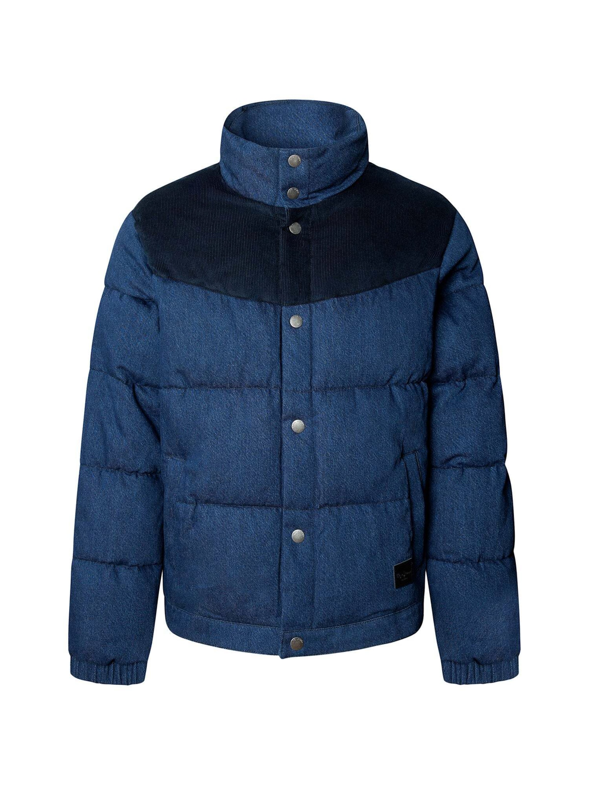 Giacca invernale di Pepe Jeans in blu: frontale