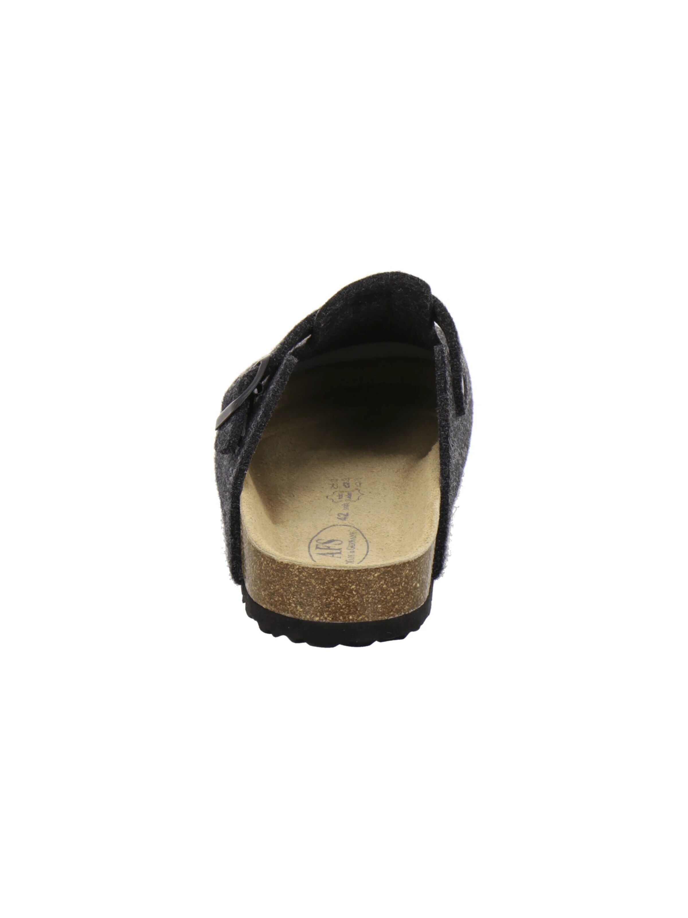 AFS-Schuhe - Zapatillas de casa 'Hausschuhe Herren Filz anthrazit' en gris