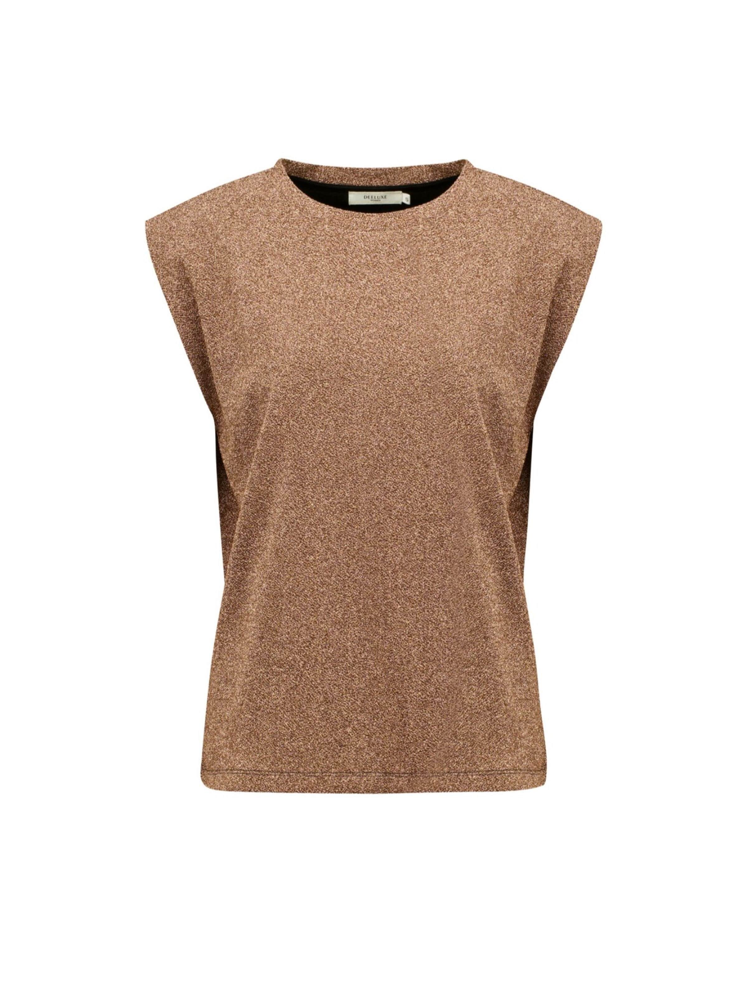 Haut Deeluxe en marron : devant