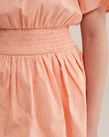 WE Fashion Kleid in Orange