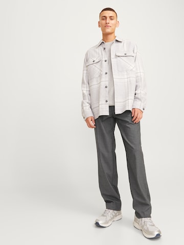 JACK & JONES - Loosefit Pantalón de pinzas 'JPSTKARL BANKS' en gris