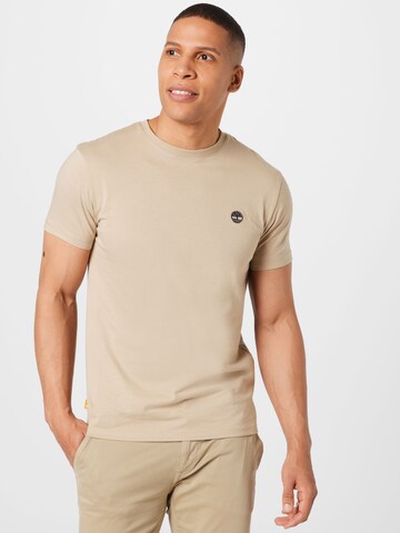 TIMBERLAND Shirt 'Dun-River' in Beige: voorkant