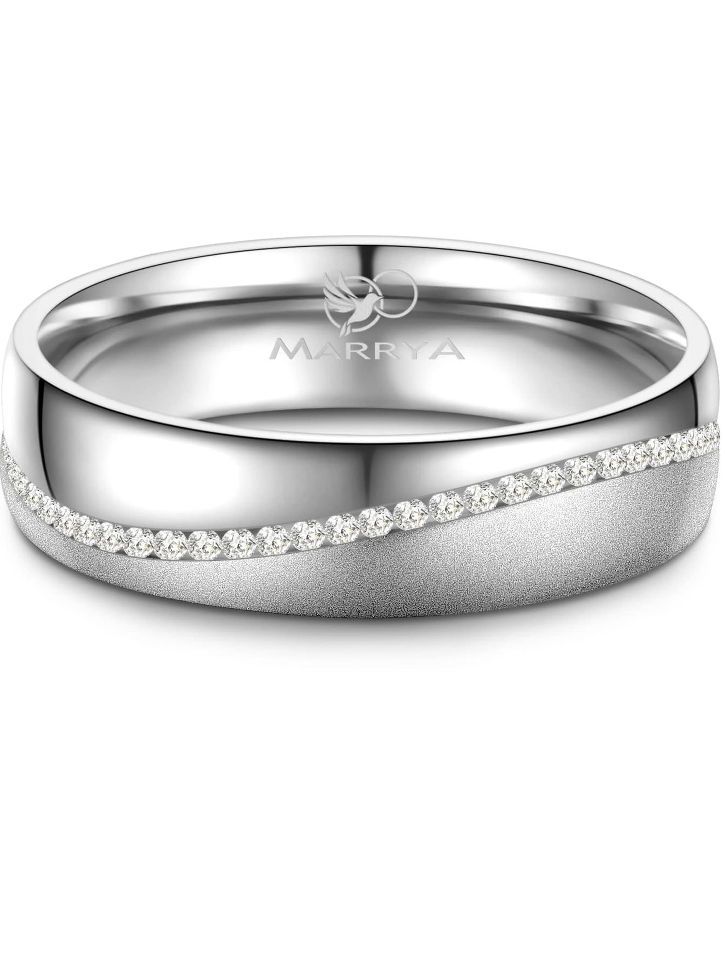 Anello 'MARRYA SI-29 Ehering aus Silber' di MARRYA in argento