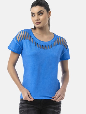 T-shirt 'WT388' CIPO & BAXX en bleu : devant