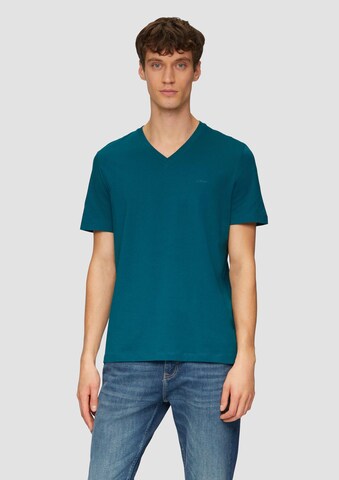 s.Oliver Shirt in Blauw: voorkant