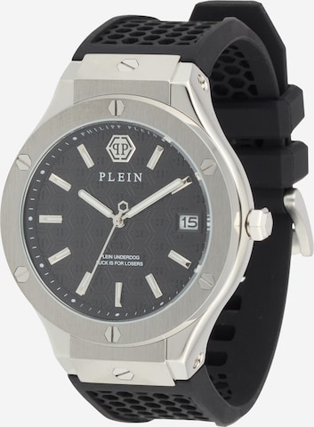 Montre à affichage analogique 'Underdog' Philipp Plein Watches en argent : devant