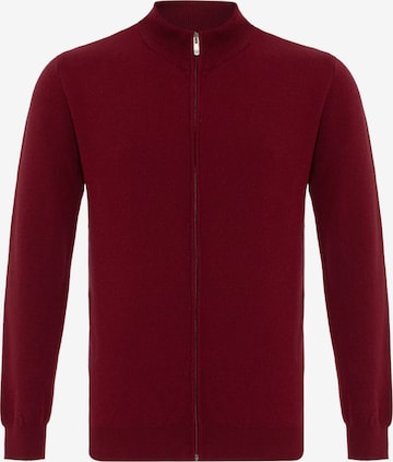 Vestes en maille Anou Anou en rouge : devant