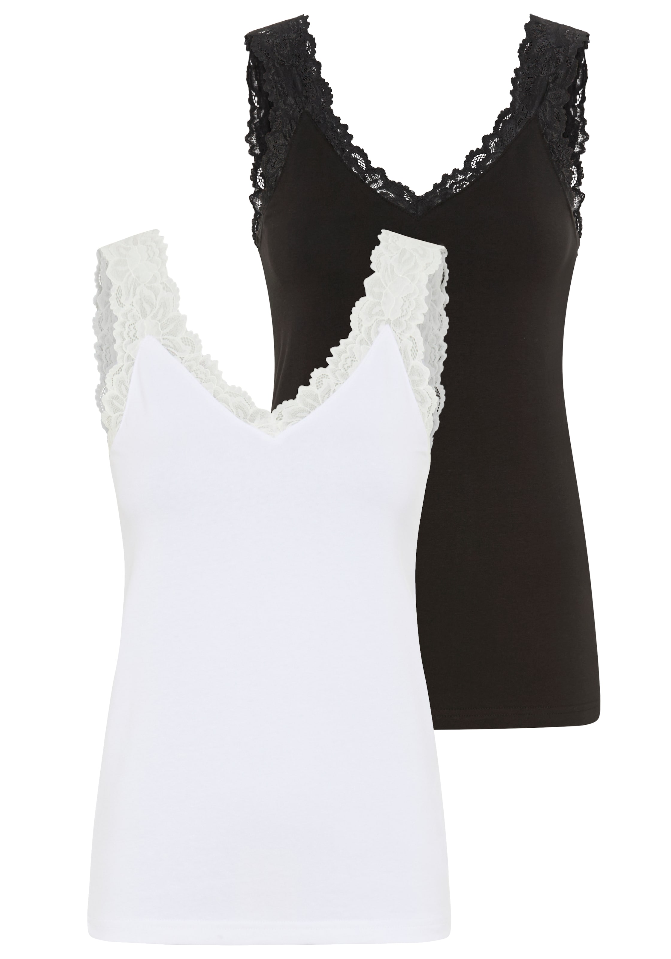 Tamaris Top in Black / White, Item view