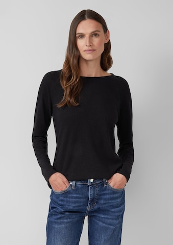 T-shirt s.Oliver en noir : devant
