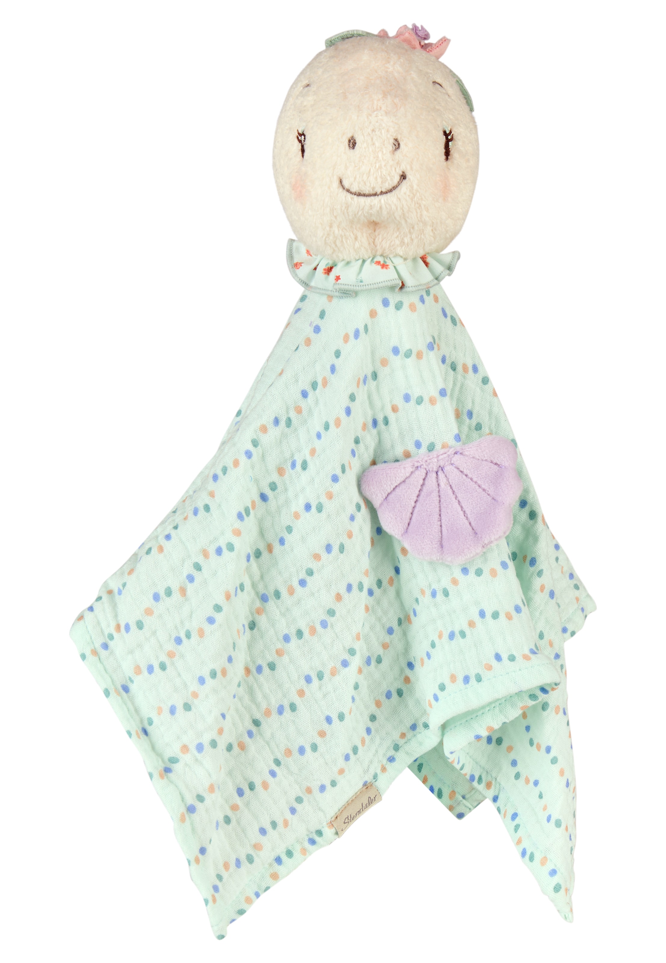 STERNTALER Baby Blanket 'Schildkröte Sally' in Green: front