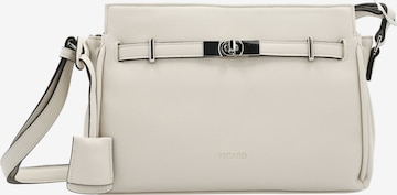 Picard Crossbody Bag 'New York' in White: front