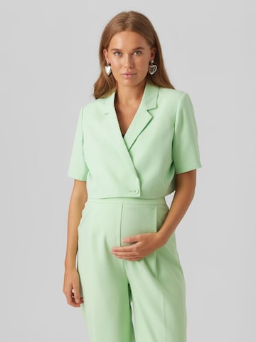 MAMALICIOUS - Blazer 'Nomy' en verde: frente