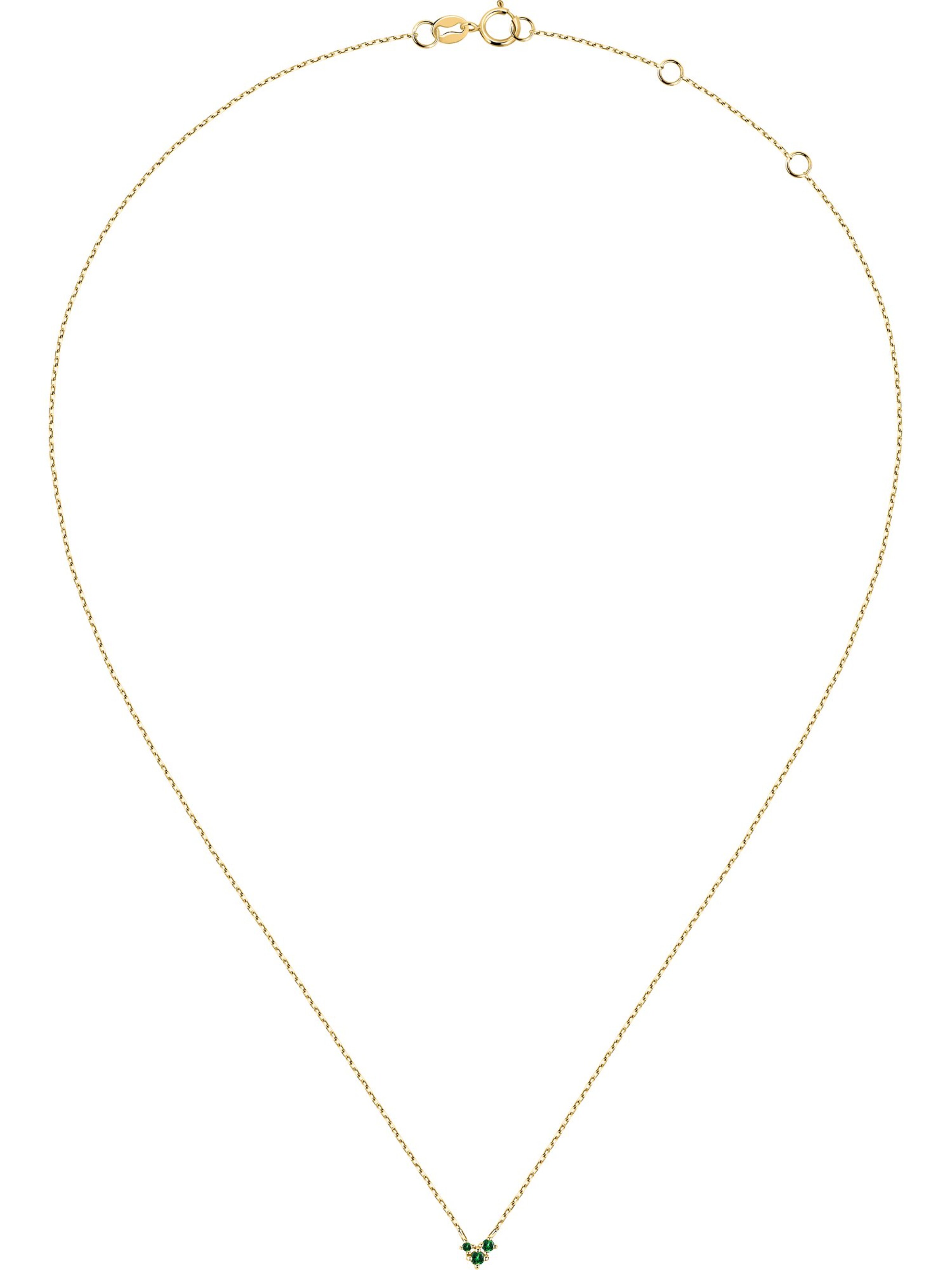 Live Diamond Kette in Gold: Vorderseite