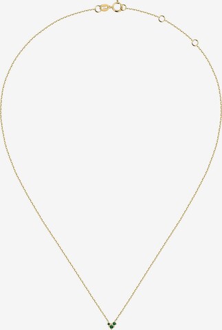 Live Diamond Necklace in Gold: front